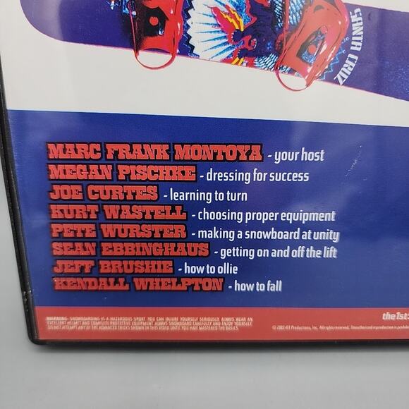 Ultimate Snowboarding Trick Tip Series - 1st Step Guide for Beginners DVD - Picture 4 of 8